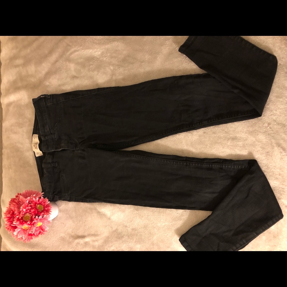 Hollister Black Super Skinny Jeans